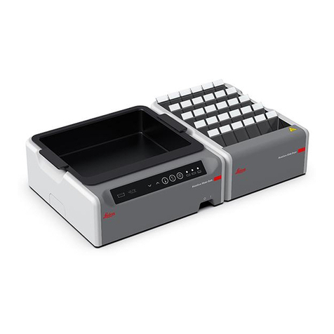 Leica HistoCore Water Bath Instructions for use
