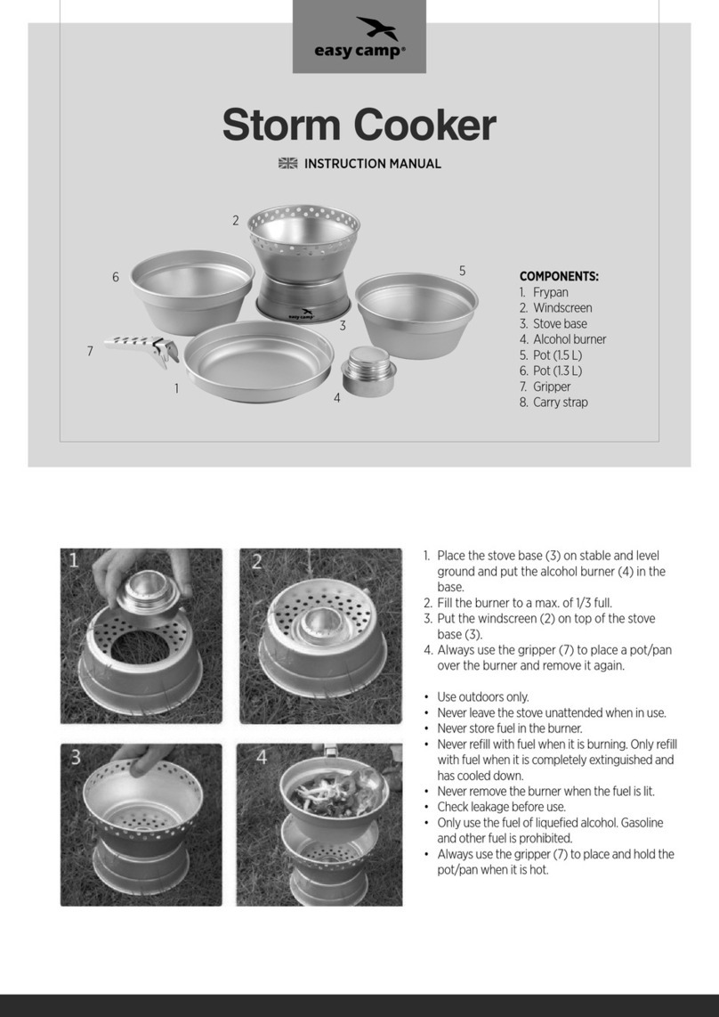 Easy Camp Storm Cooker instruction manual
