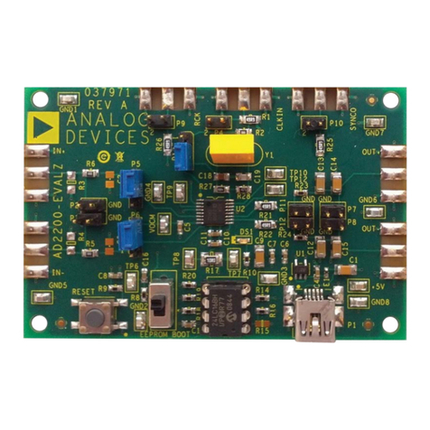 Analog Devices ADA2200-EVALZ User manual