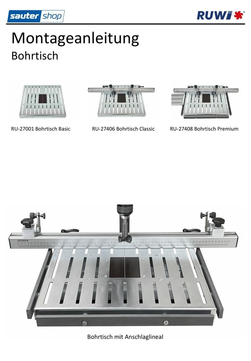 RUWI RU-27001 Assembly instruction