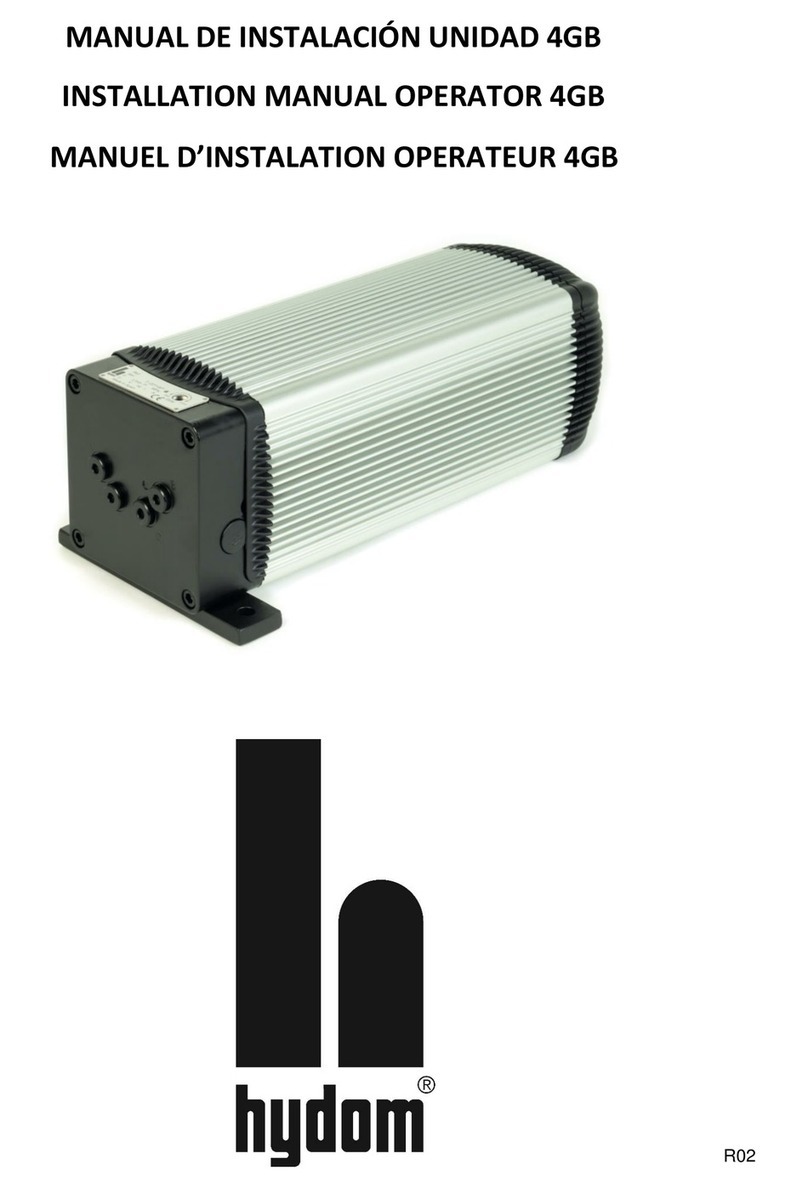 HYDOM 4GB installation manual
