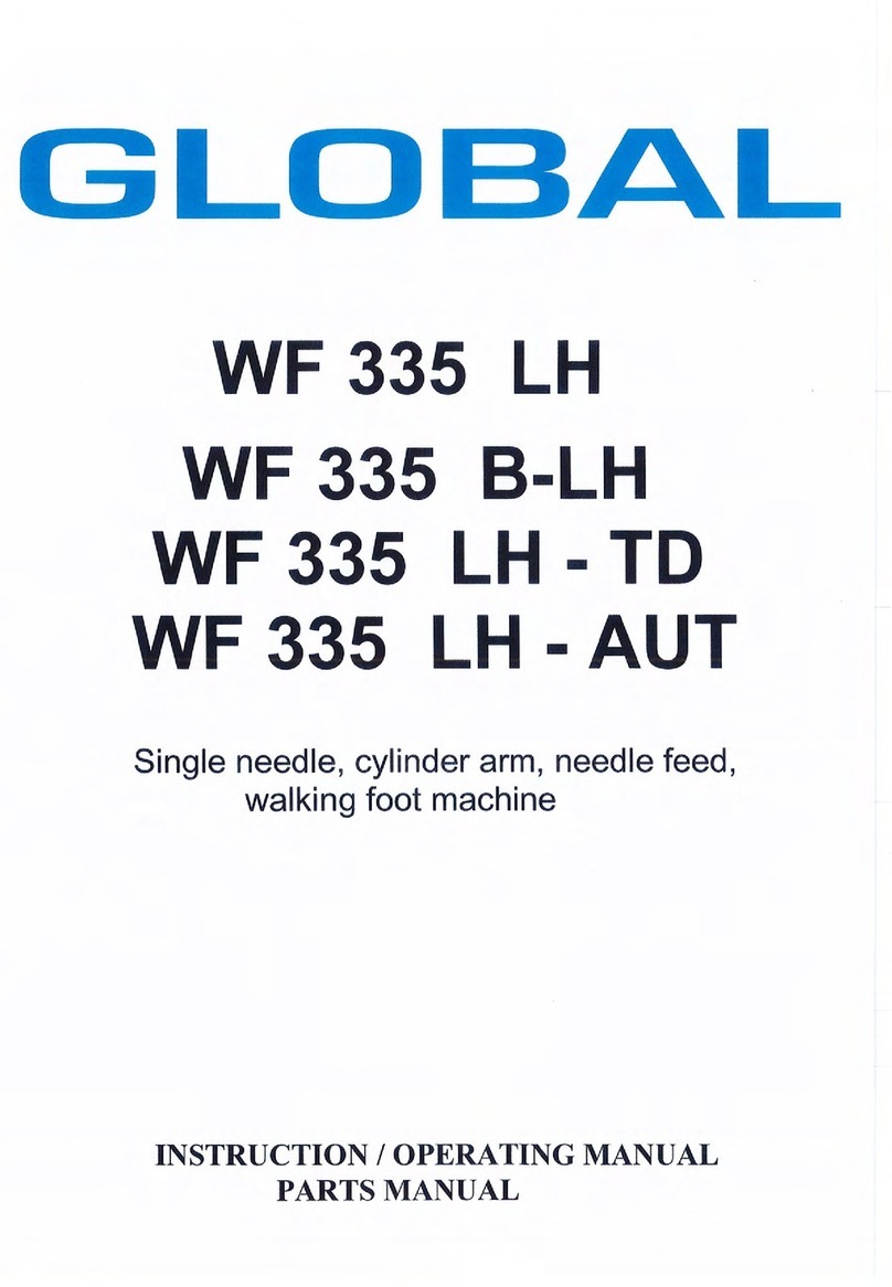 Global WF 335 LH Parts list manual Global WF 335 LH Parts list manual