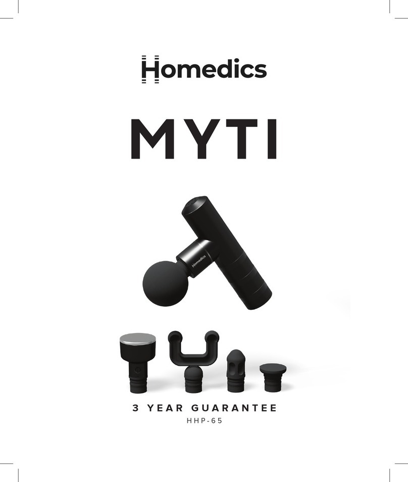 HoMedics MYTI HHP-65 manual