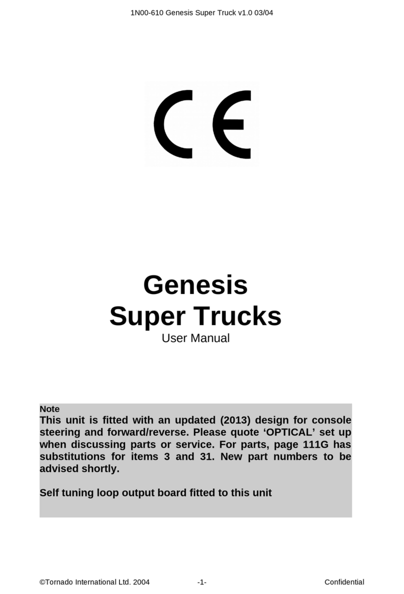 Tornado Genesis Super Trucks user manual