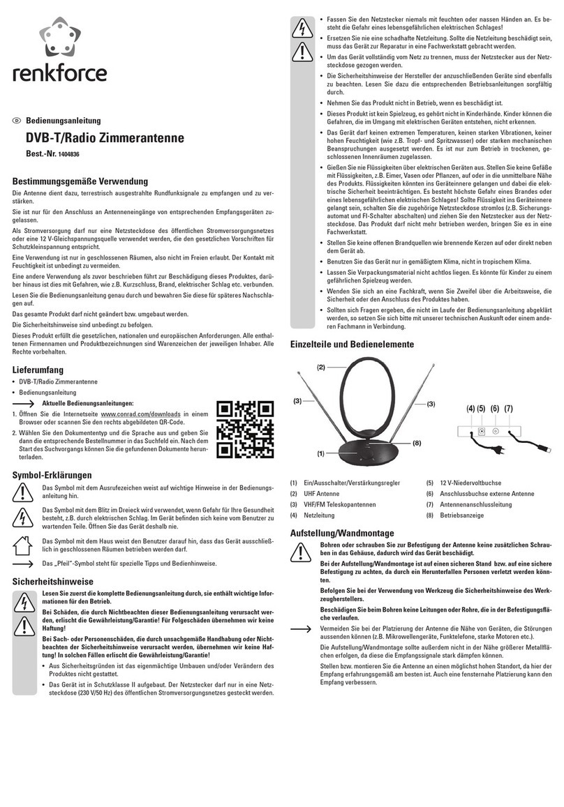 Renkforce 1404836 operating instructions
