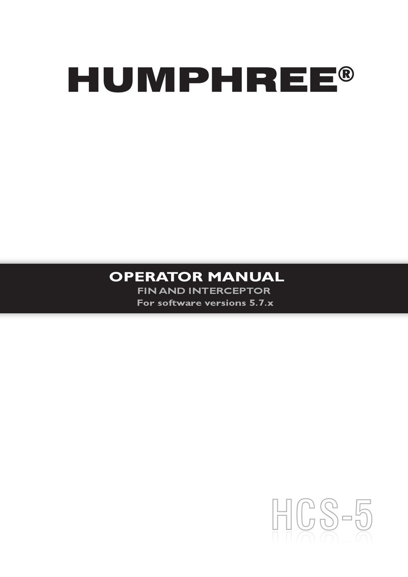 Humphree HCS-5 Operator's manual