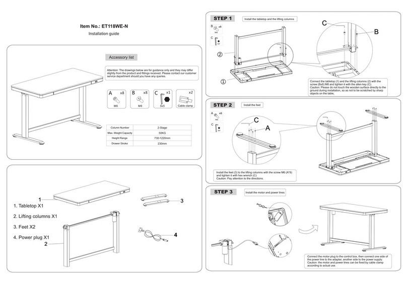 Spacetronik ET118WE-N User manual