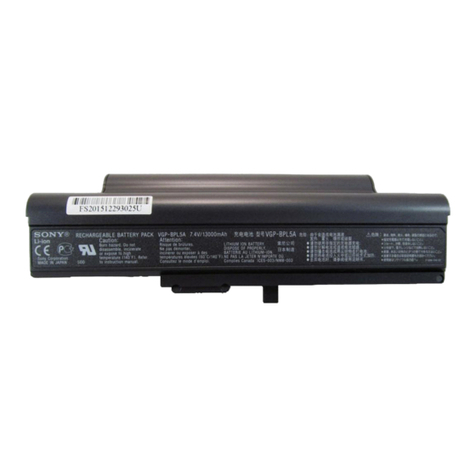 Sony VAIO VGP-BPS5 User manual