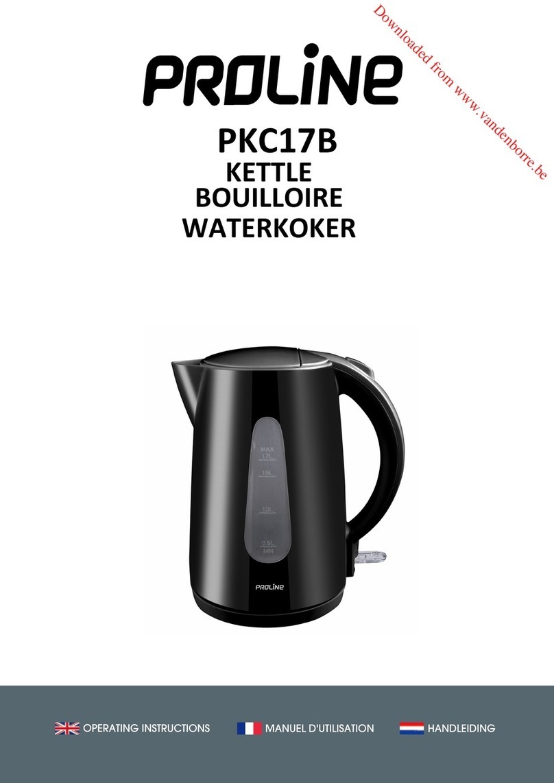 Proline PKC17B User manual