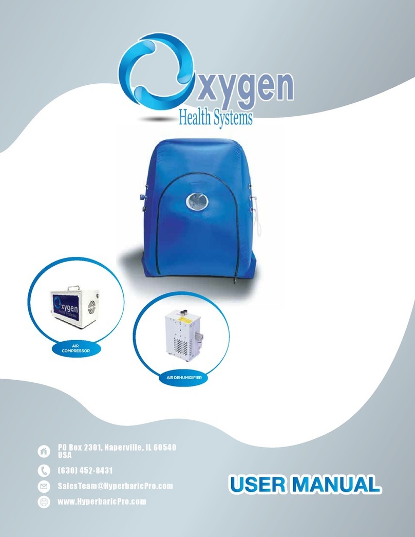 Oxygen Wheel Chair Ready Type Chamber user manual Oxygen Wheel Chair Ready Type Chamber user manual