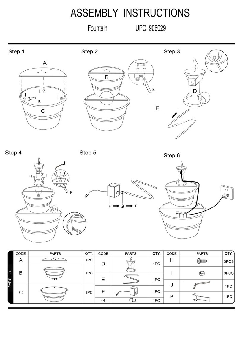 Backyard Expressions 906029 Assembly instructions
