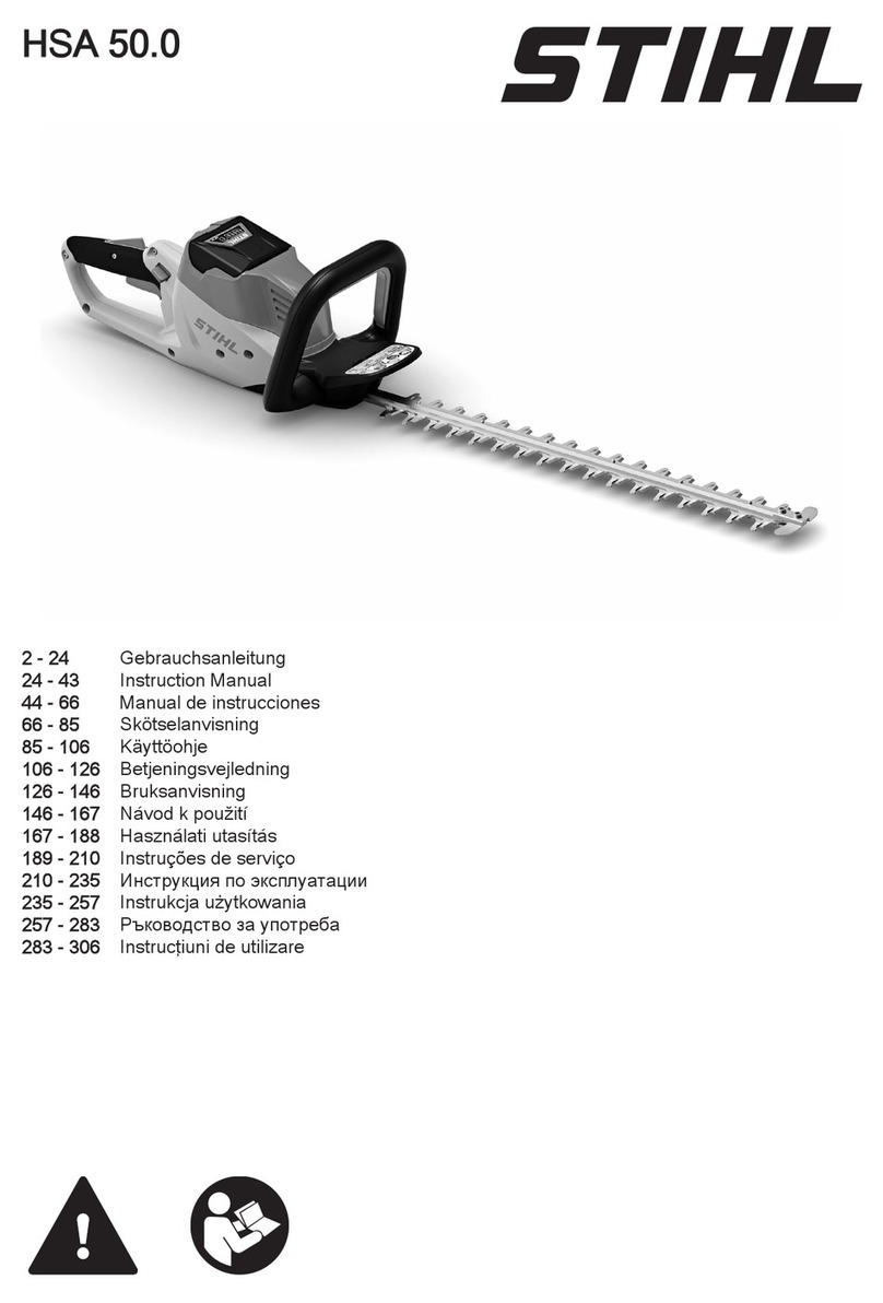 Stihl HSA 50.0 User manual