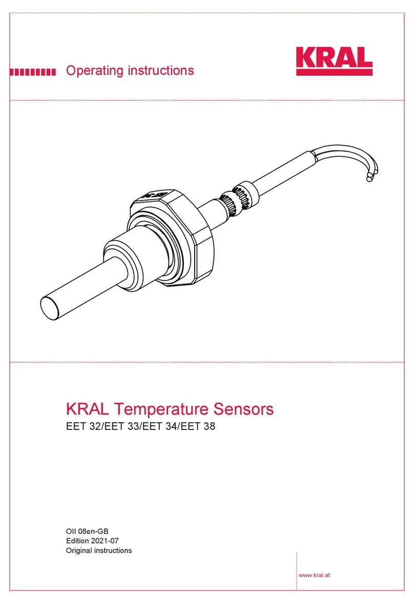 KRAL EET 32 operating instructions
