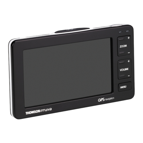 THOMSON GPS 420 manual