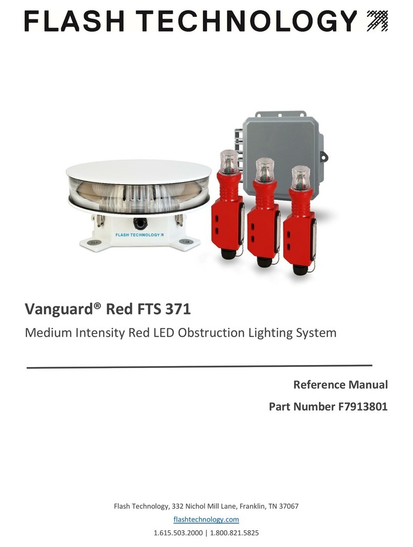 Flash Technology Vanguard Red FTS 371 User manual