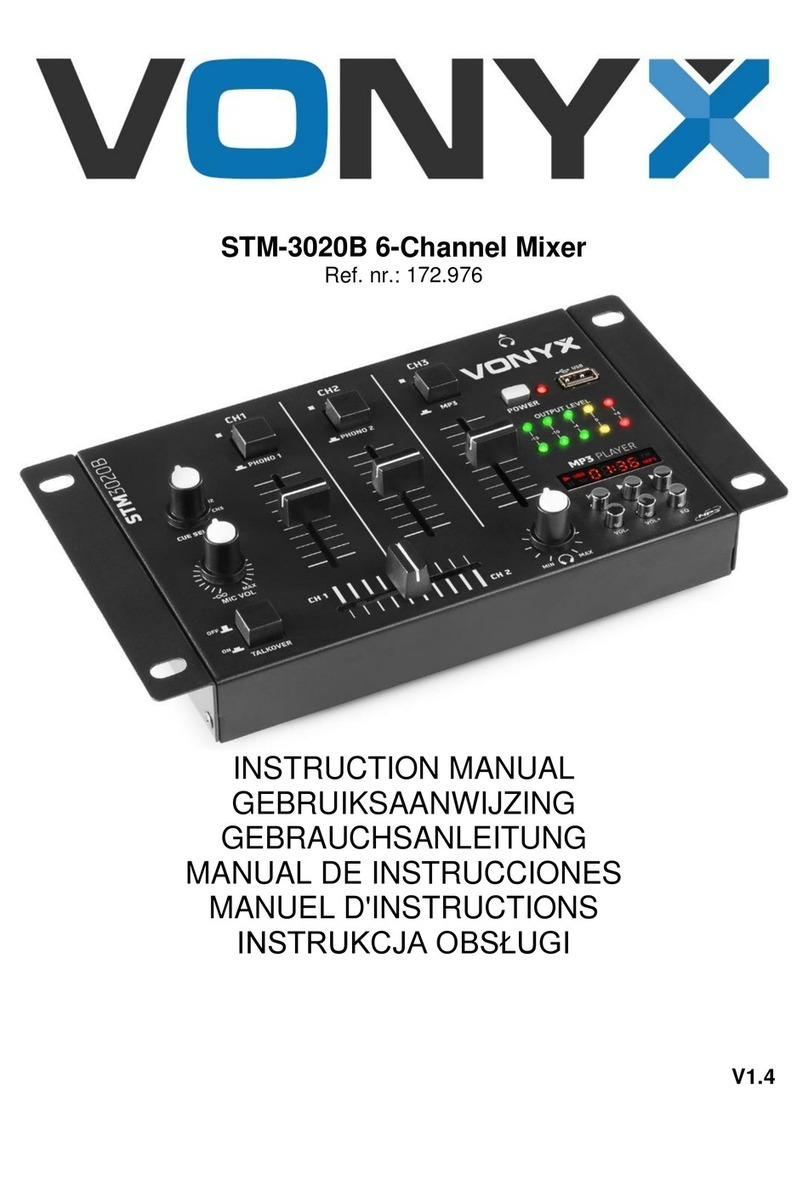 Vonyx STM-3020B User manual