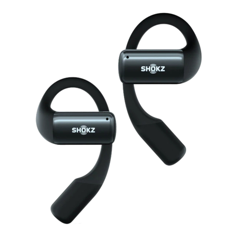 shokz OpenDots S160 User manual