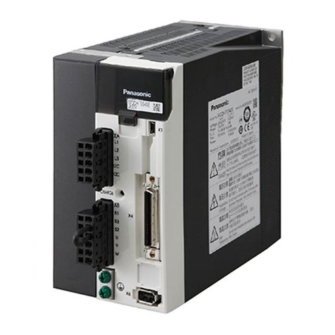 Panasonic MINAS-A6 Series User manual