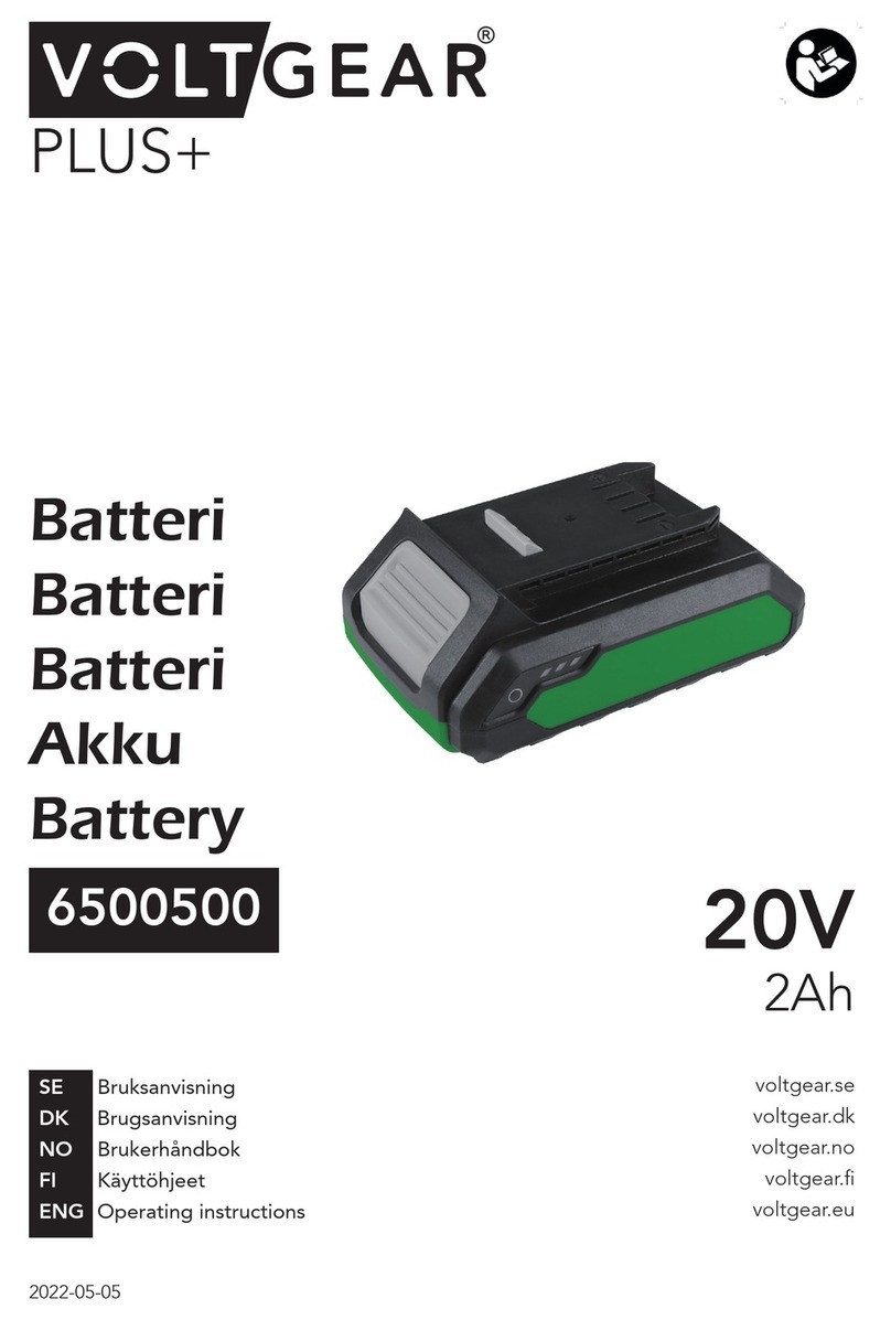 VOLTGEAR PLUS+ 6500500 operating instructions