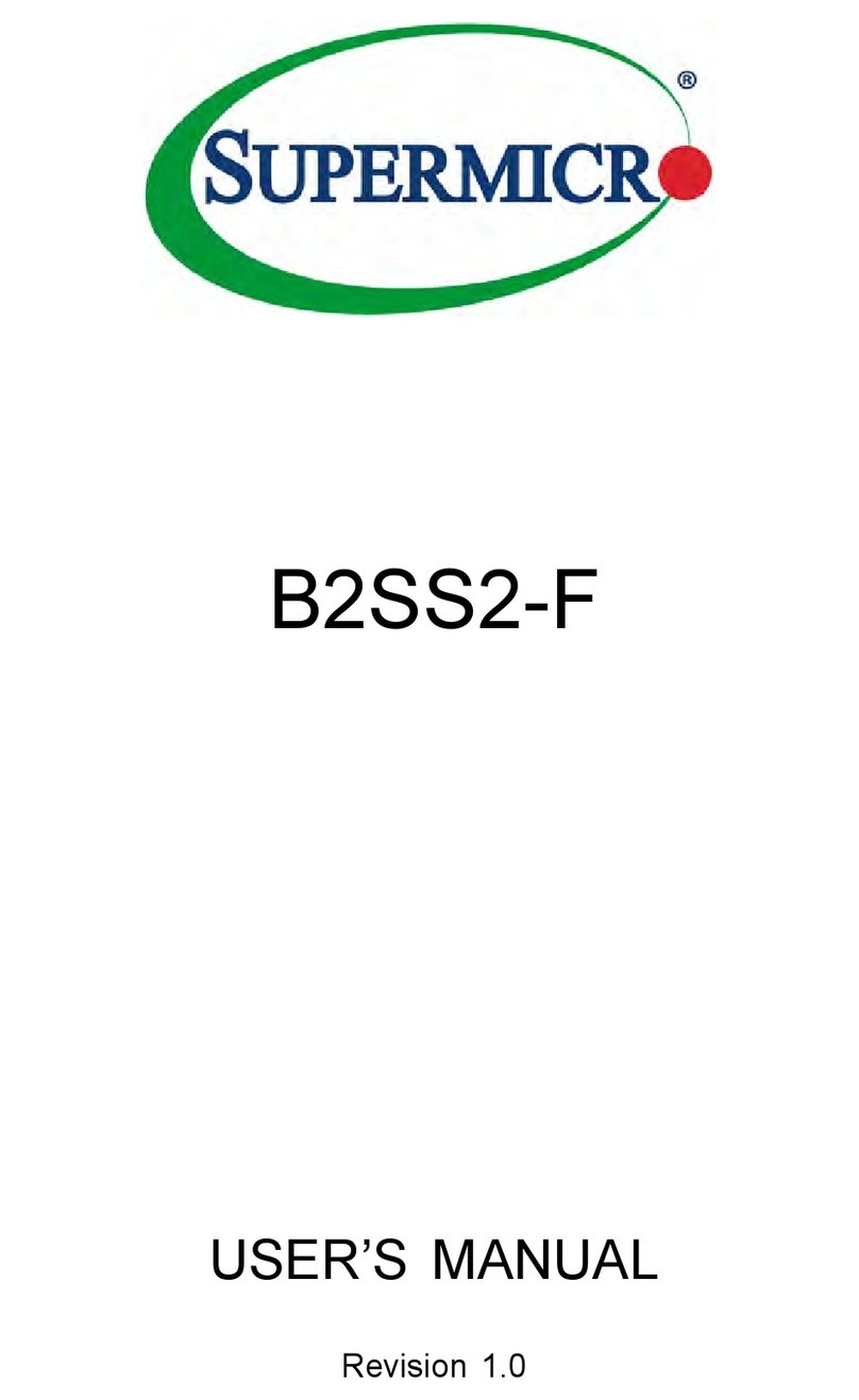 Supermicro B2SS2-F User manual Supermicro B2SS2-F User manual