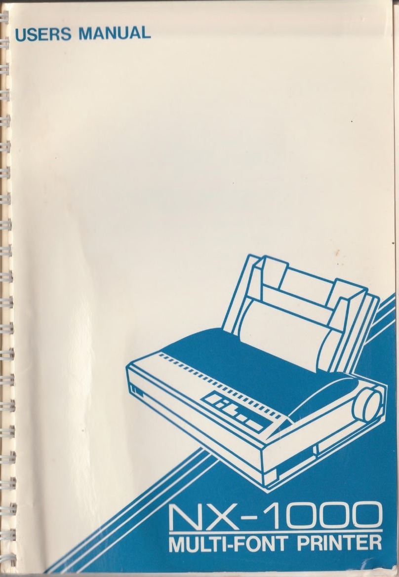 Star Micronics NX-1000 User manual