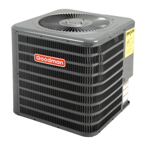 Goodman DSX16 User manual