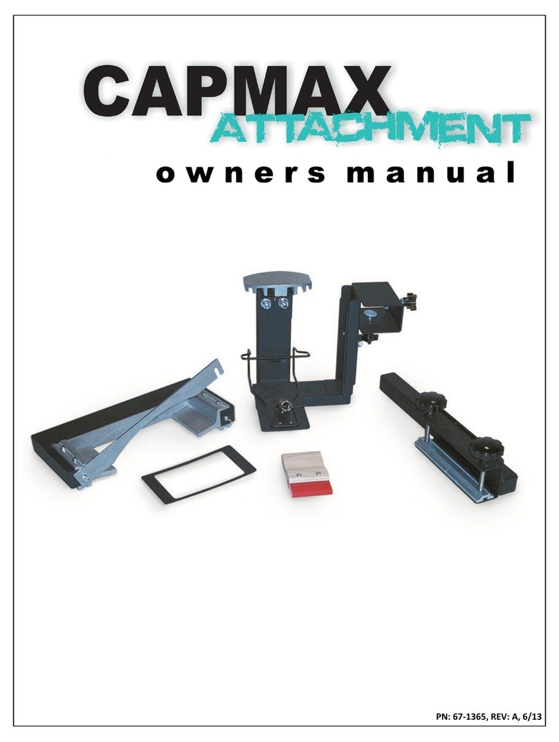 Workhorse Products CapMax Attachment User manual