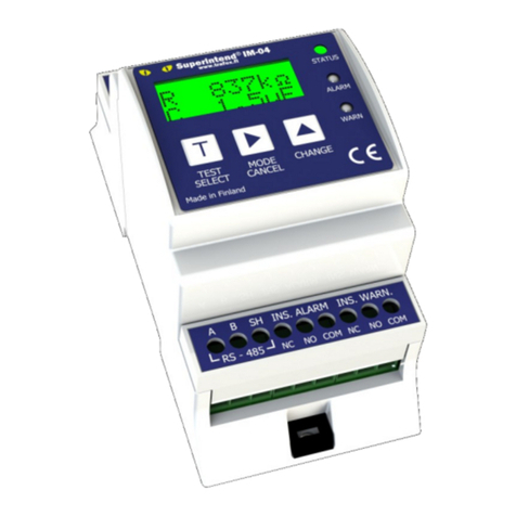 Trafox SUPERINTEND IM-04DCCT User manual