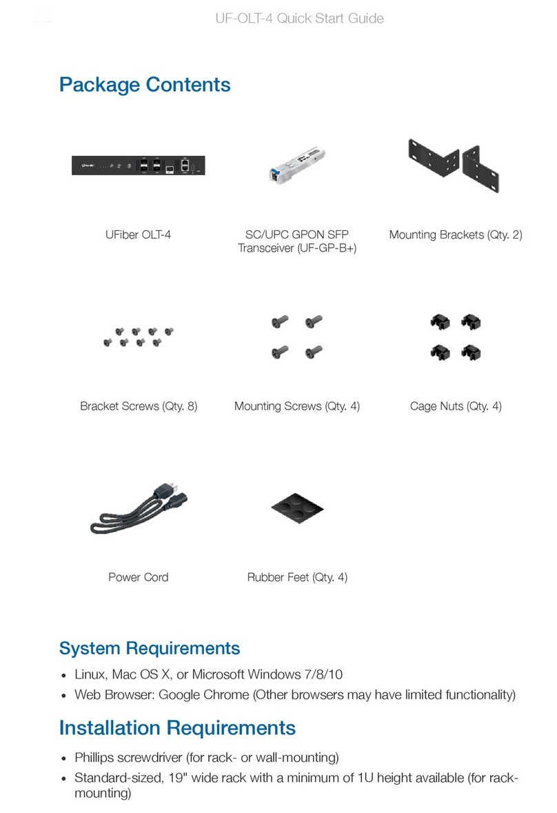 Ubiquiti UF-OLT-4 quick start guide