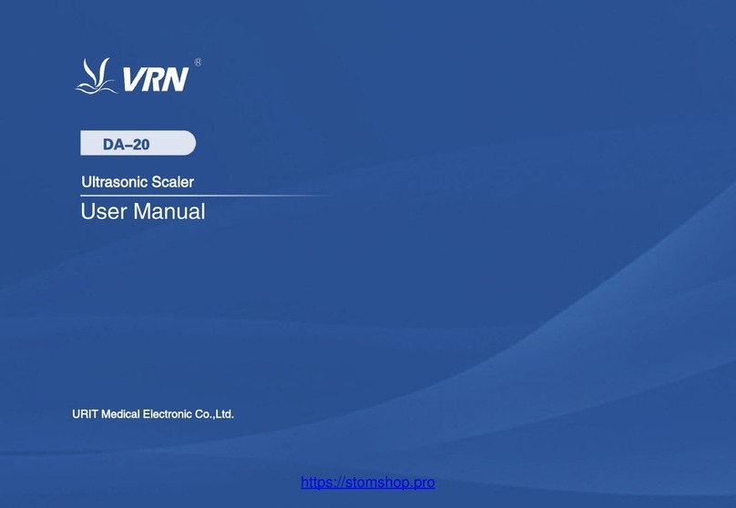 URIT Medical Electronic VRN DA-20 user manual