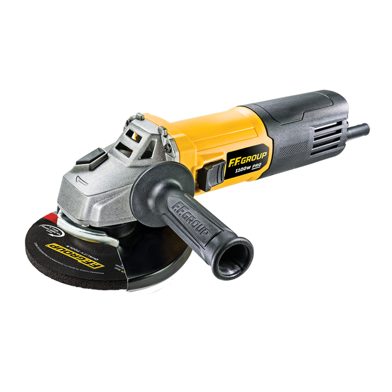F.F. Group AG 125/1100E PRO User manual