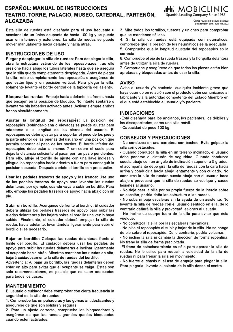 Mobiclinic TEATRO User manual