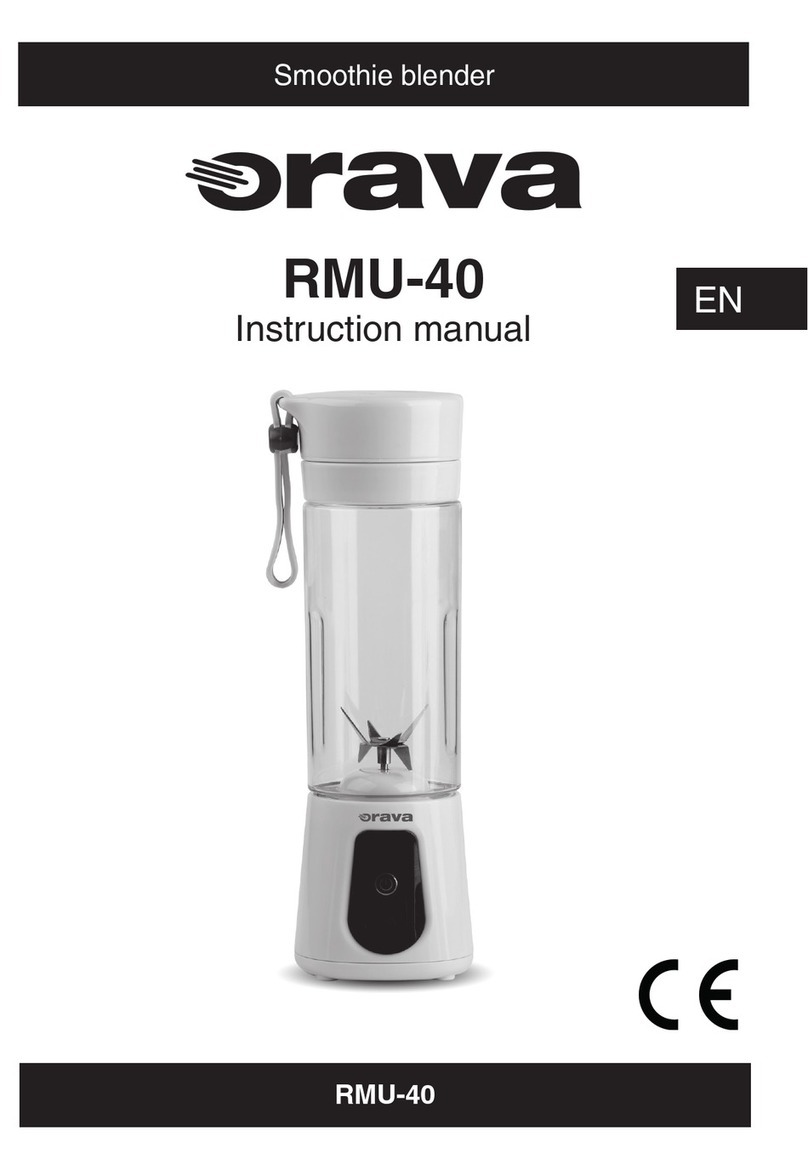 Orava RMU-40 instruction manual