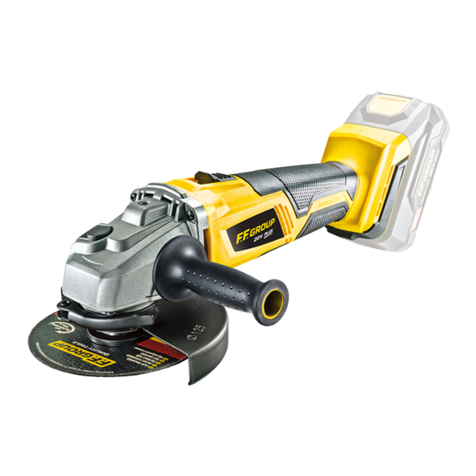 F.F. Group CAG/125-BL 20V PLUS User manual