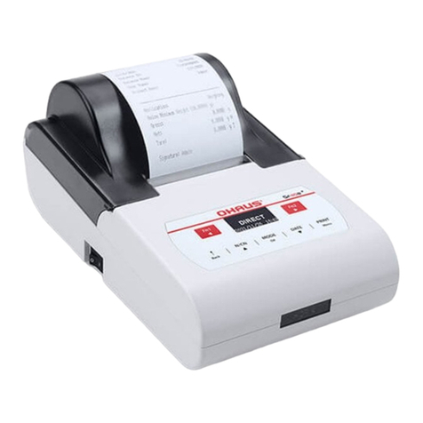 OHAUS SF-110B User manual