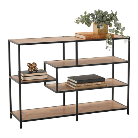 fantastic furniture Seaforth Bookcase lowline manual