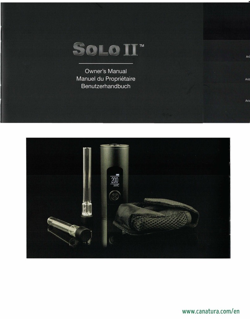 Canatura SOLO II User manual