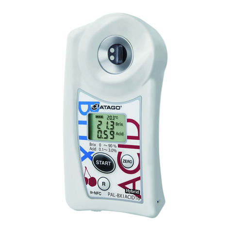 ATAGO PAL-Easy ACID16 User manual
