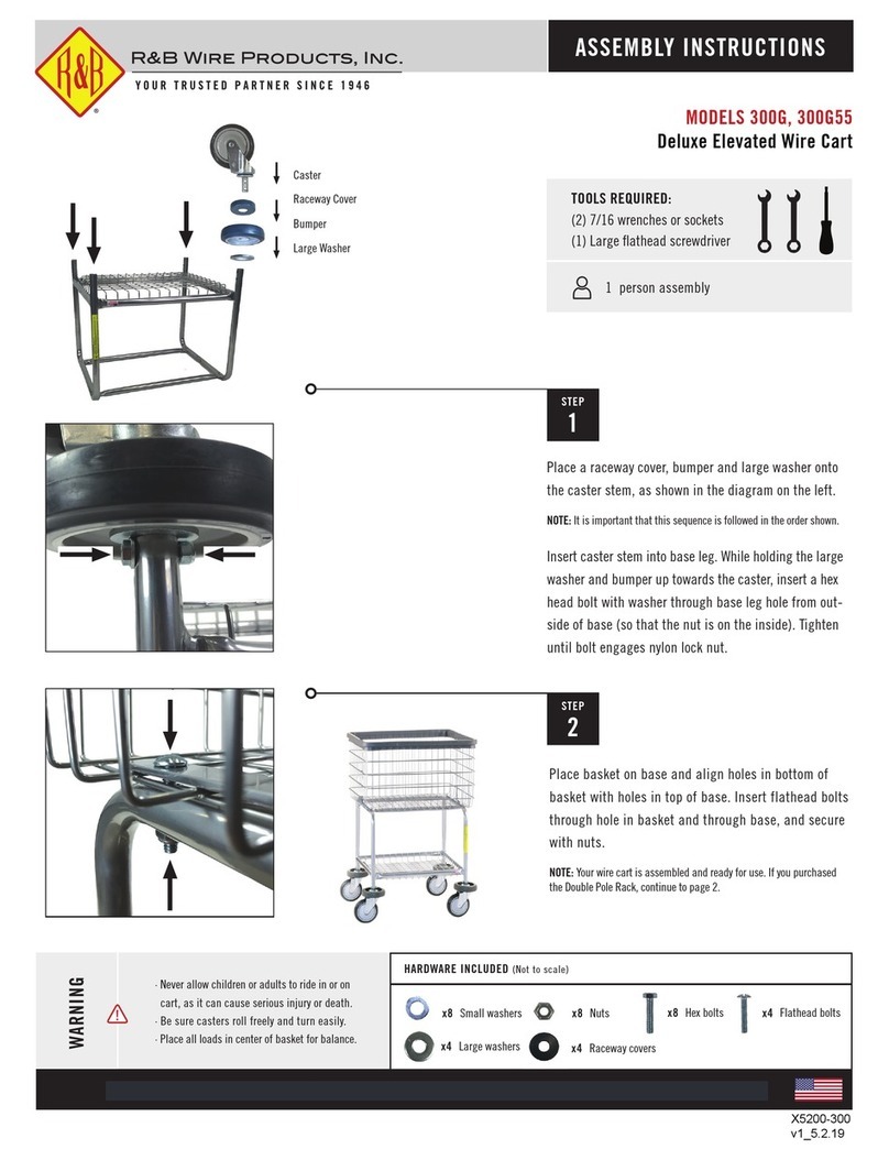 R&B Wire Products 300G User manual