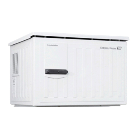 Endress+Hauser Liquistation CSF28 operating instructions