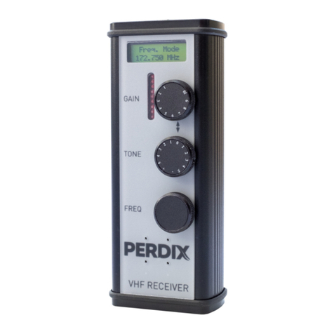PERDIX RX-98 User manual