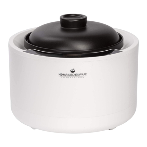 Kemar Kitchenware KCC-280 instruction manual