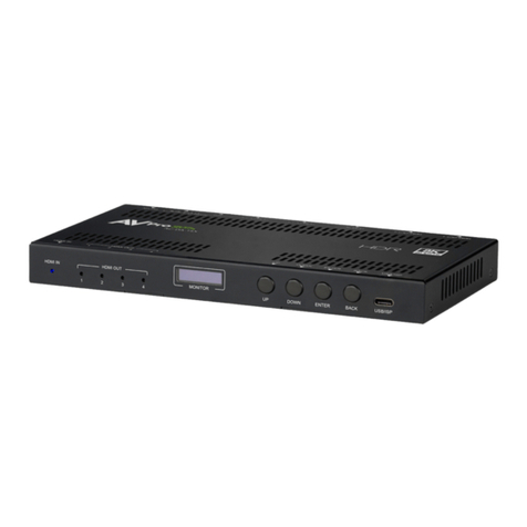 AVPro Edge AC-DA-14X user manual AVPro Edge AC-DA-14X user manual