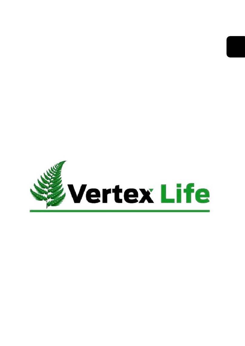 Vertex Life Paris instruction manual Vertex Life Paris instruction manual