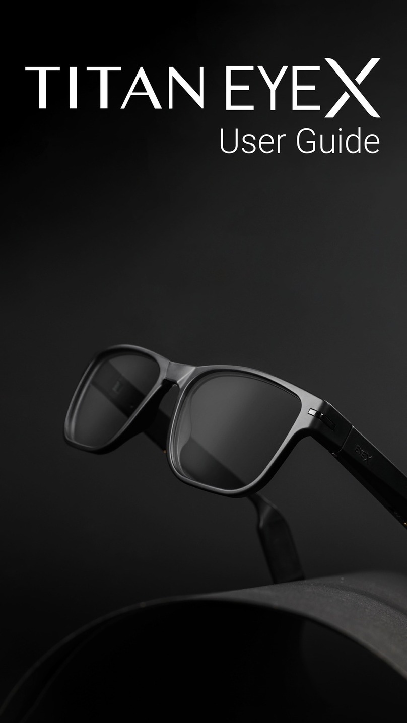 SMARTX EYEWEAR TITAN EYEX user guide