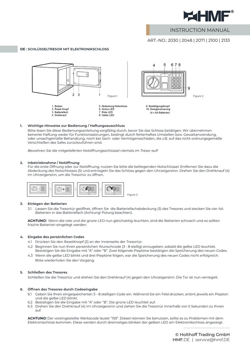 HMF 2030 User manual