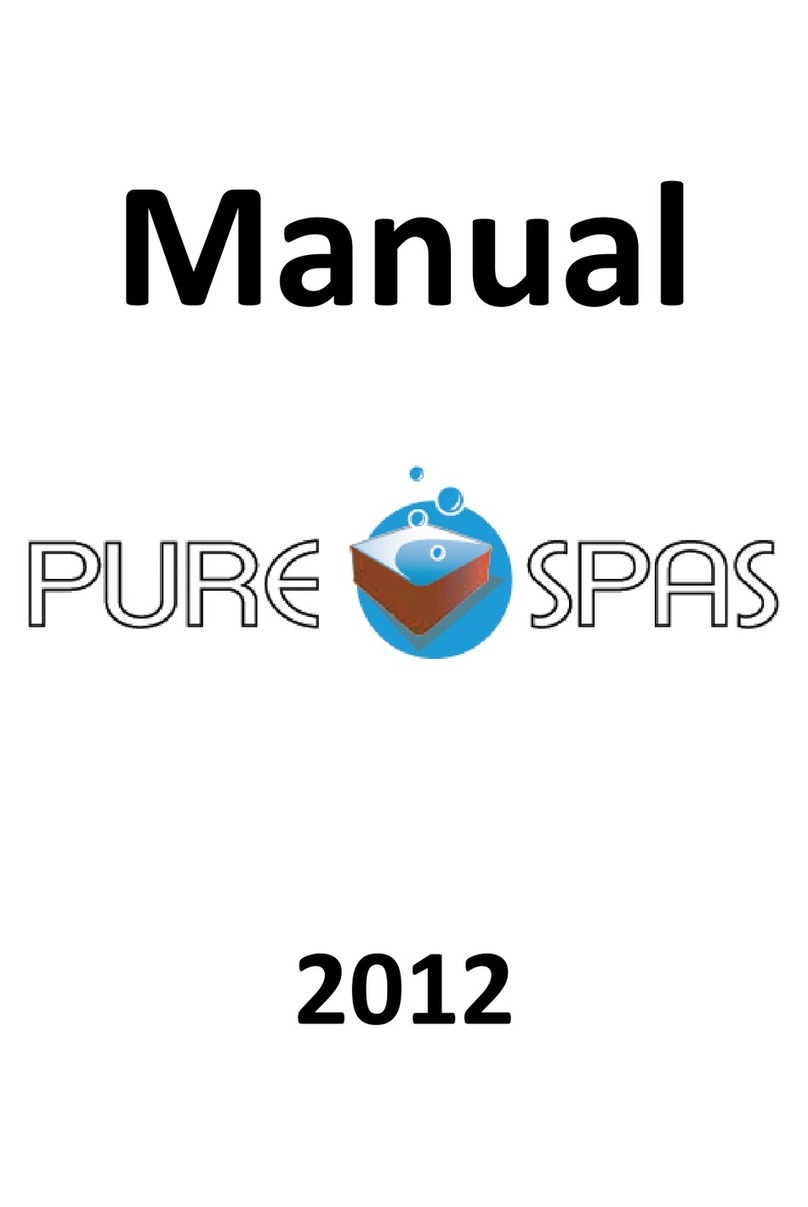 Balboa Pure spas User manual
