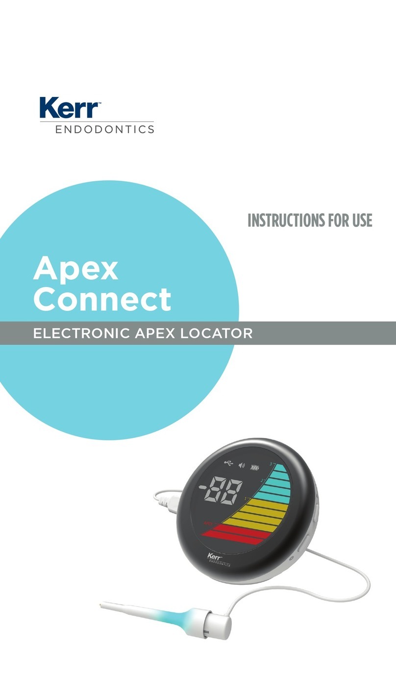 KERR ENDODONTICS Apex Connect instruction manual