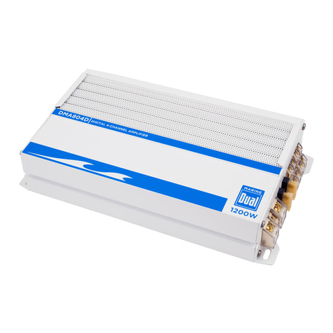 Dual DMA804D Installation & owner's manual