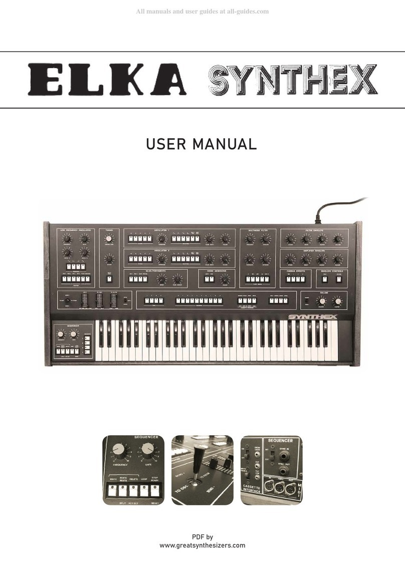 Elka SYNTHEX user manual